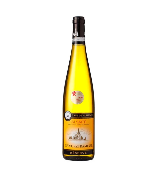 Вино Hunawihr Gewurztraminer Medae біле напівсолодке 0,75 л 14%