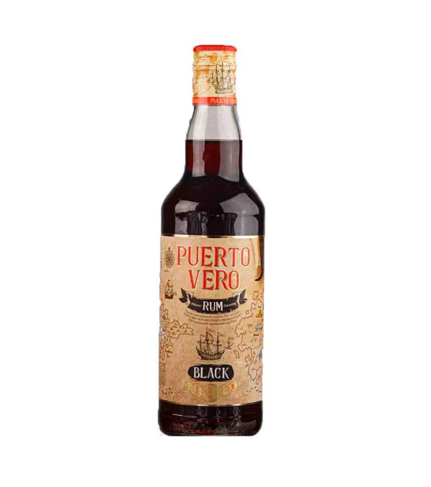 Напиток алкогольный крепкий Puerto Vero Black 0,5л 35%