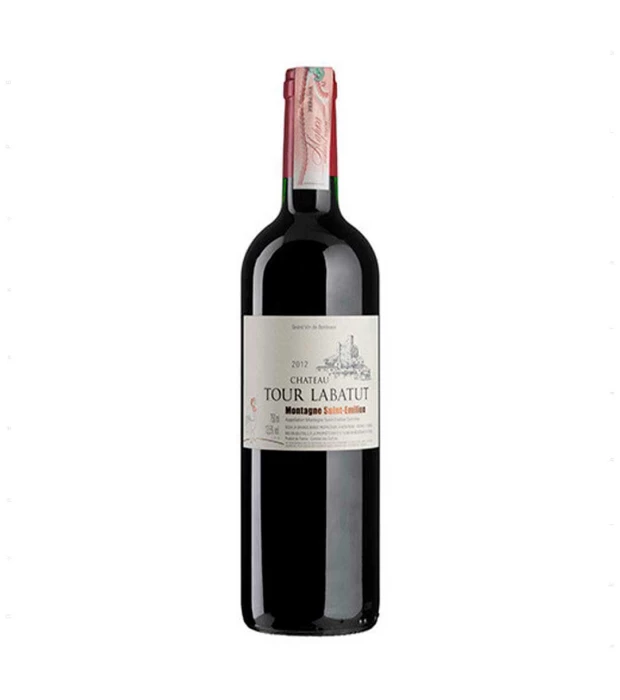 Вино Chateau Tour Labatut 2012 красное сухое 0,75л 13,5%