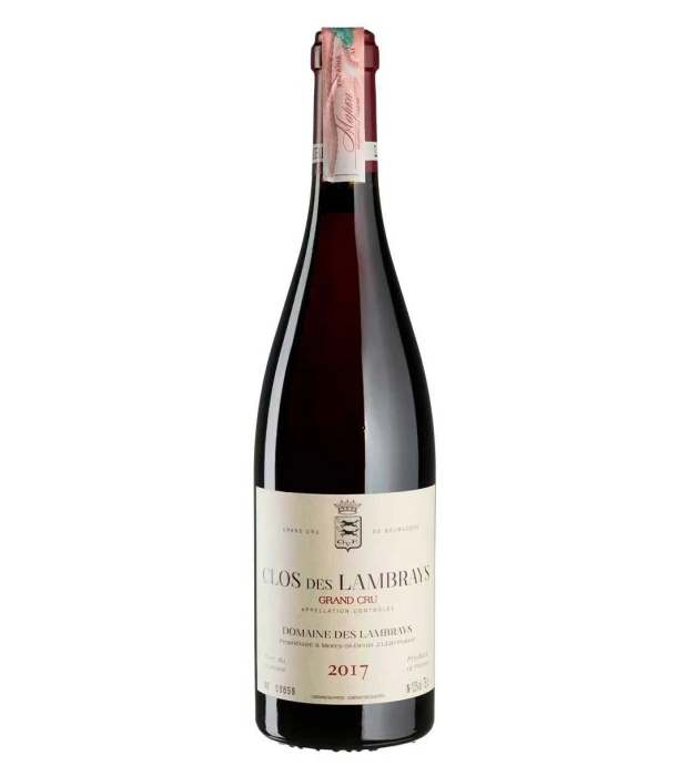 Вино виноградне сухе натуральне червоне Кло де Ламбре Гран Крю 2017, Domaine des Lambrays 0,75 л 13,5%