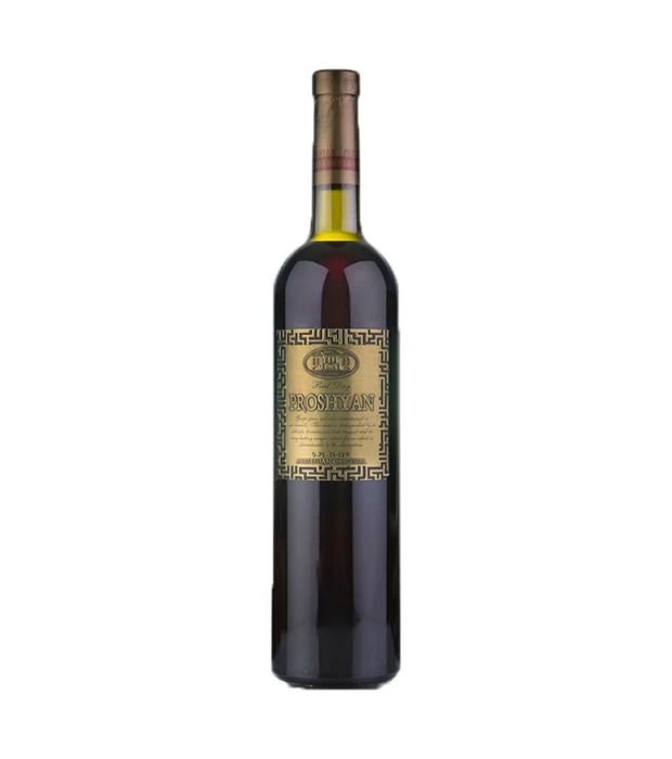 Вино Прошян красное сухое 0,75л 11-12%