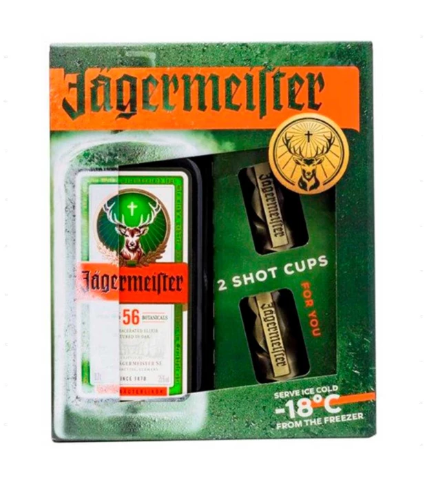 Ликер Jägermeister 0,7 л 35% + полигональные шоты