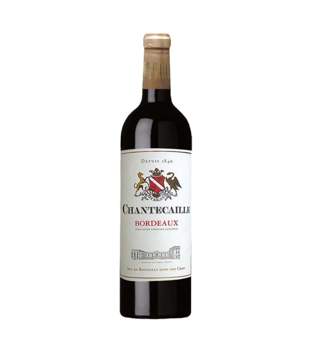 Вино GVG Chantecaille Bordeaux Rouge красное сухое 0,75л 12,5%