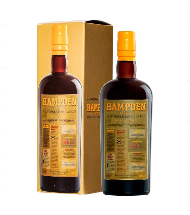 Ром Hampden 8yo 0,7л 46%