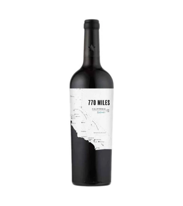 Вино 770 Miles Zinfandel красное сухое 0,75л 14%