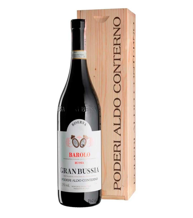 Вино червоне сухе Barolo Riserva Granbussia 2012 Aldo Conterno 1,5л 14,5%