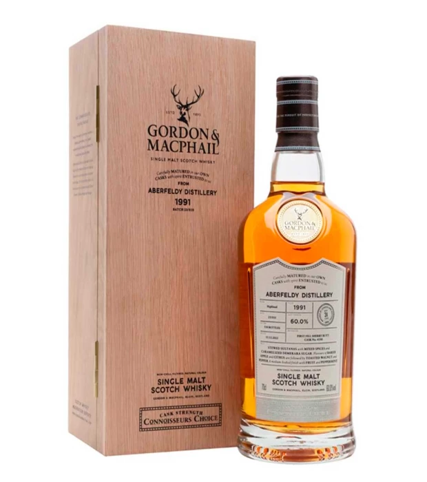 Віскі односолодовий "Aberfeldy Connoisseurs Choice" 1991, Gordon & MacPhail 0,7л 60%