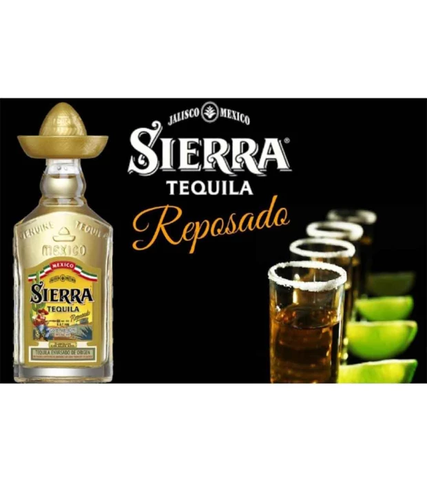 Текіла Sierra Reposado 1л 38% купити