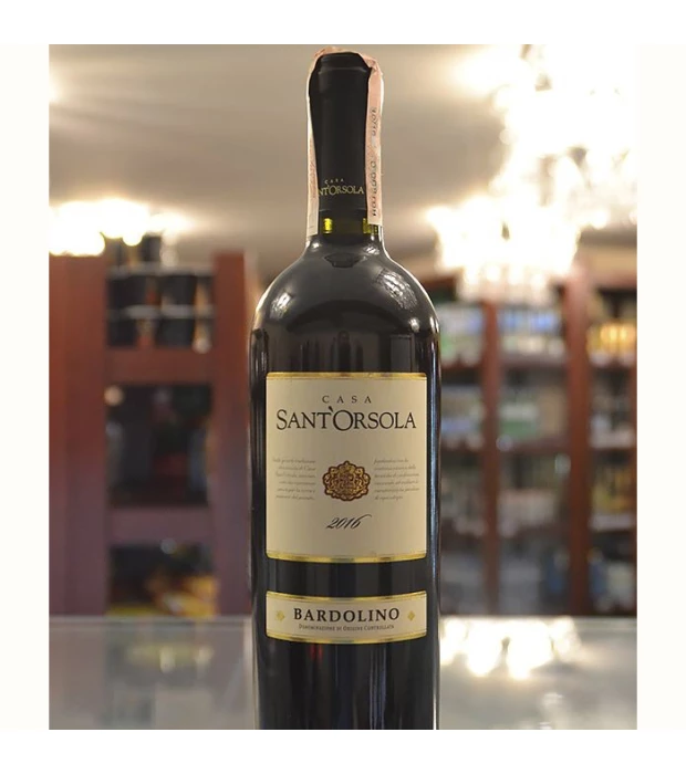 Вино Sant Orsola Bardolino сухое красное 0,75л 11% купить