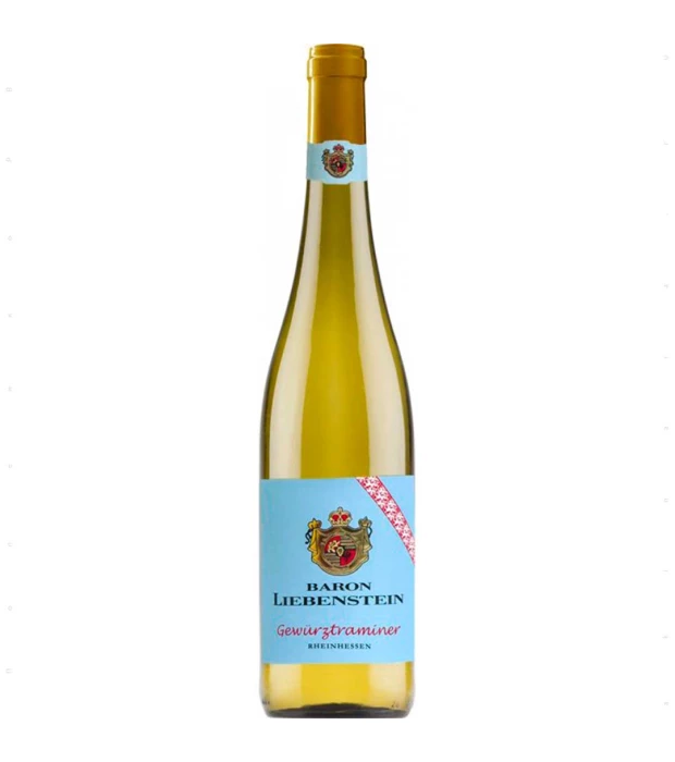 Вино Erben Baron Liebenstein Gewurztraminer белое полусладкое 0,75л 10,5%