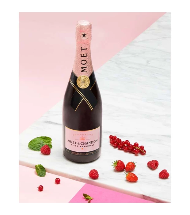 Шампанське Moet & Chandon Rose Imperial сухе рожеве 0,75 л 12% подарунковій упаковці купити