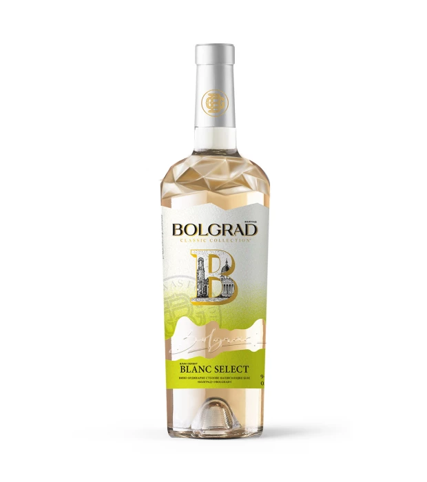 Вино Bolgrad Color Blanc Select белое полусладкое 0,75 л 9-13%