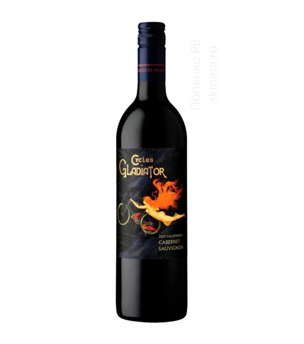 Вино Cycles Gladiator Cabernet Sauvignon червоне сухе 0,75л 13,5%