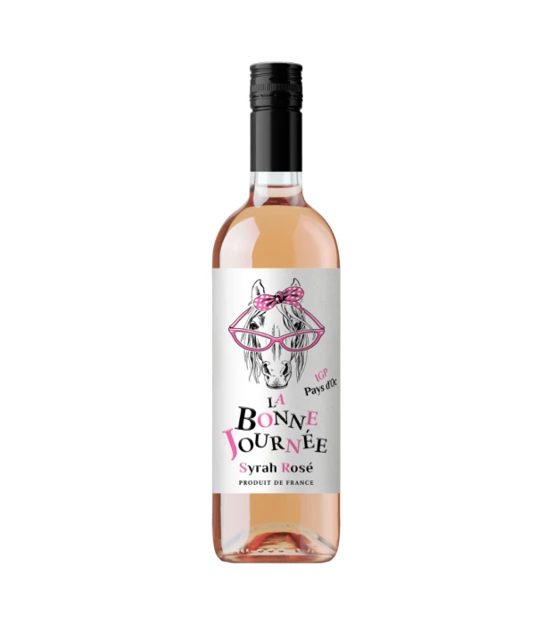 Вино La Bonne Journee Syrah Rose IGP Pays d'Oc сухе рожеве 0,75 л 12%