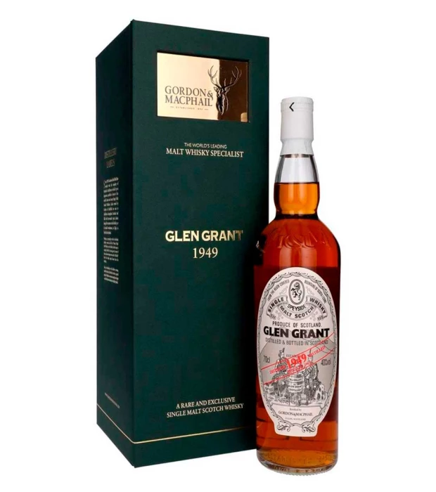 Виски односолодовый Glen Grant 1949 Rare Vintage Gordon & MacPhail (подарочная коробка) 0,7л 40%