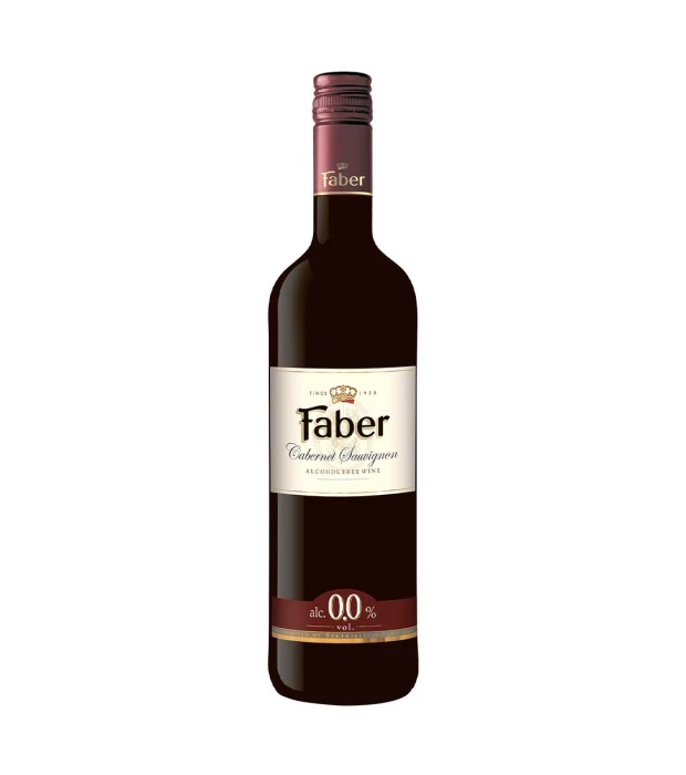 Вино Faber Cabernet Sauvignon безалкогольное красное 0,75л