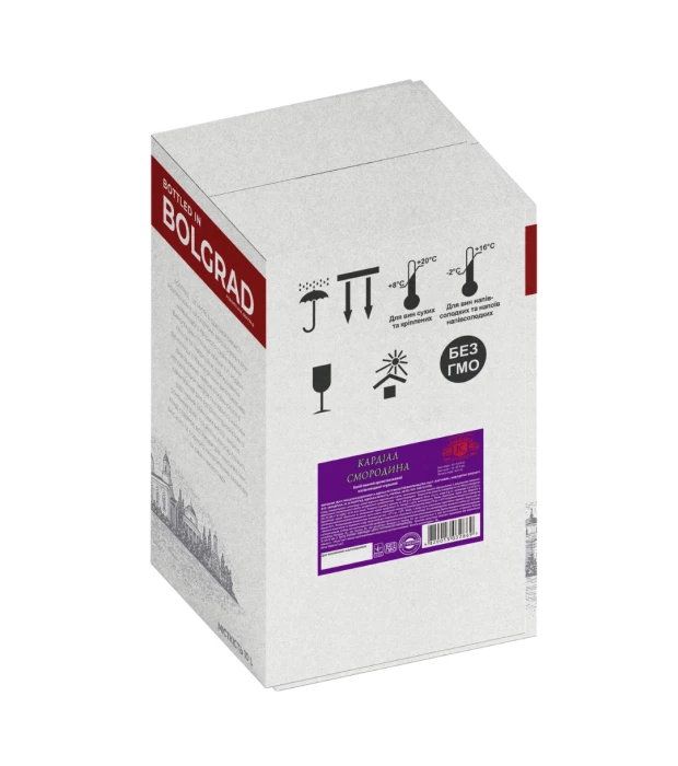 Напиток винный Болград Кардиал Смородина красный 10л 9-12% купить