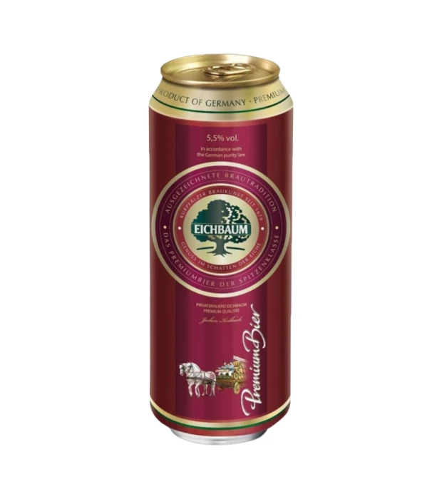 Пиво Eichbaum Premium світле фільтроване 0,5 л 5,5%