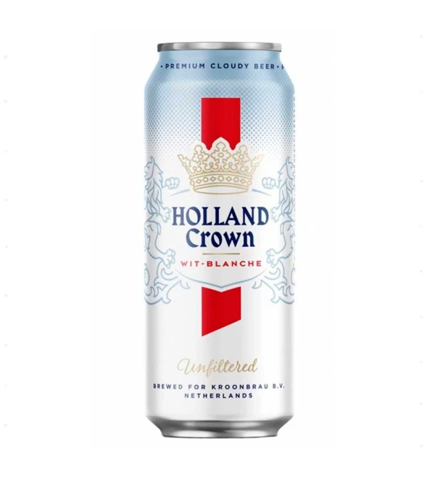 Пиво Holland Crown Wit Blanche Unfiltered світле нефільтроване 0,5 л 5%
