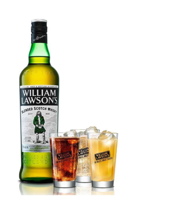 Виски WIlliam Lawson's от 3 лет выдержки 0,5 л 40% купить