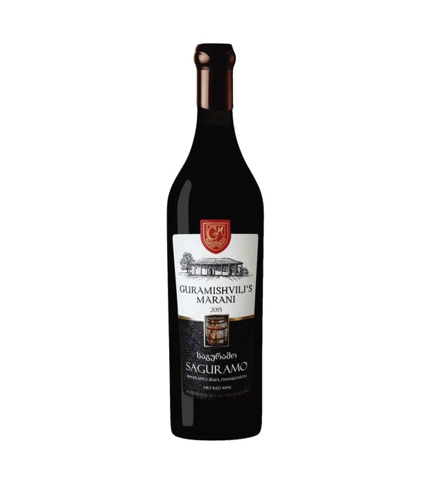 Вино Guramishvili's Marani Сагурамо красное сухое 0,75л 13%