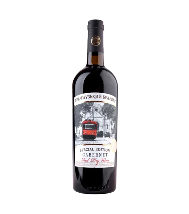 Вино Французький бульвар Cabernet Select червоне сухе 0,75л 10-13%