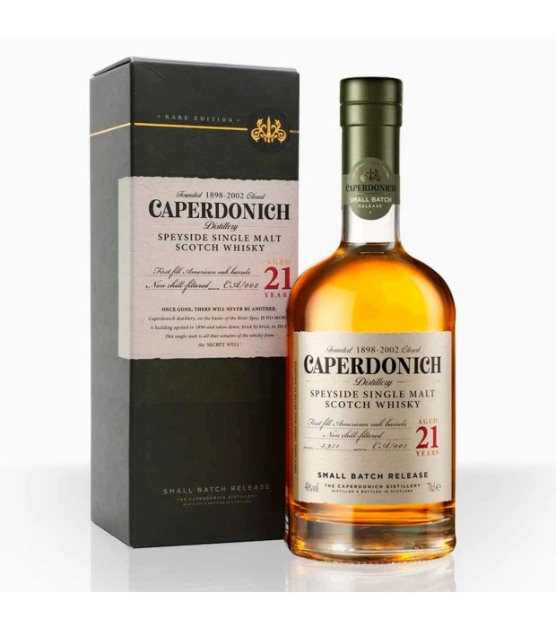 Віскі Caperdonich 21 Years Old 0,7л 48%