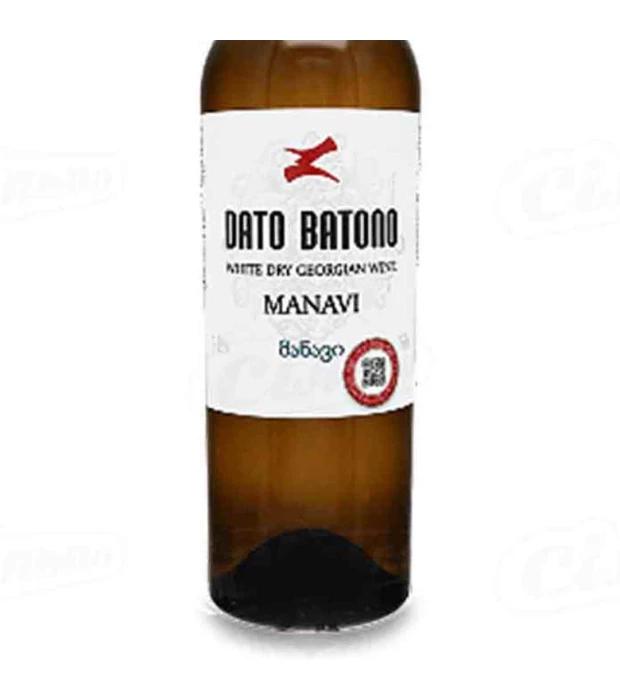 Вино Dato Batono Манаві біле сухе 0,75л 11-12% купити