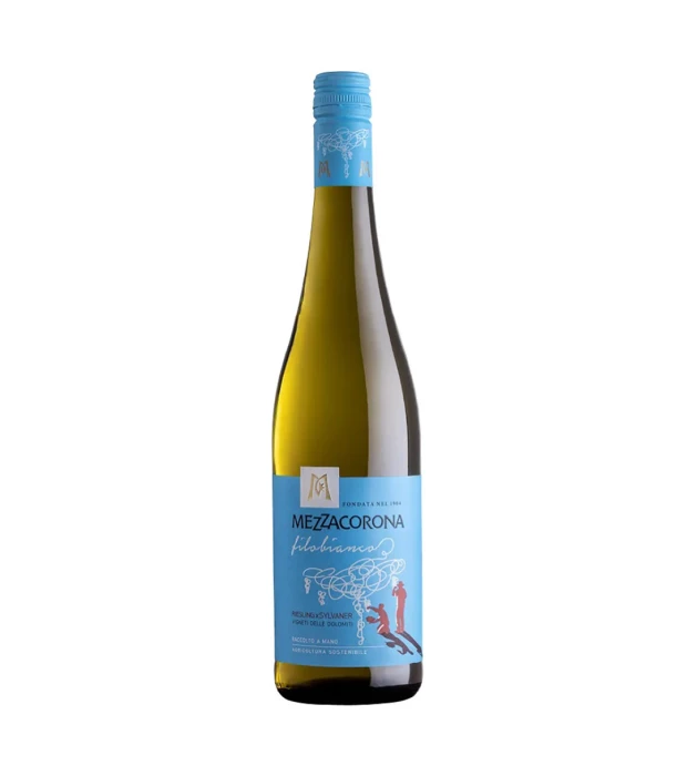 Вино Mezzacorona Filobianco белое сухое 0,75л 12%