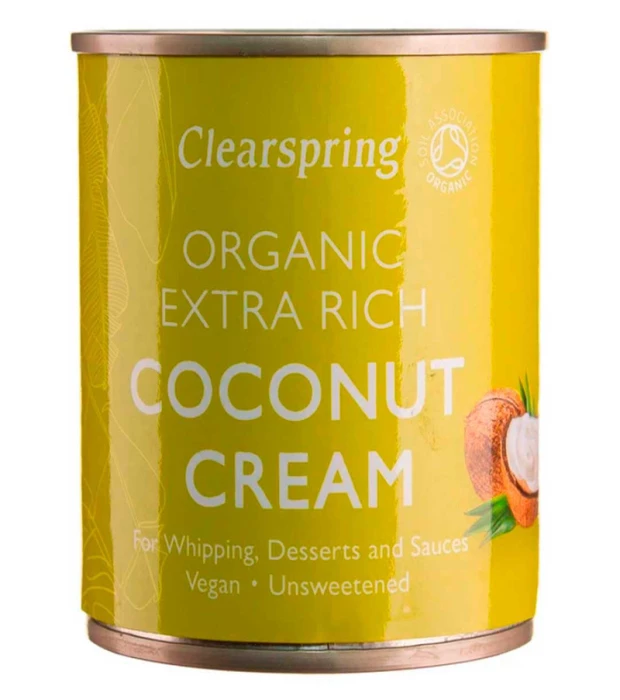 Сливки кокосовые органические Clearspring 200мл 30%