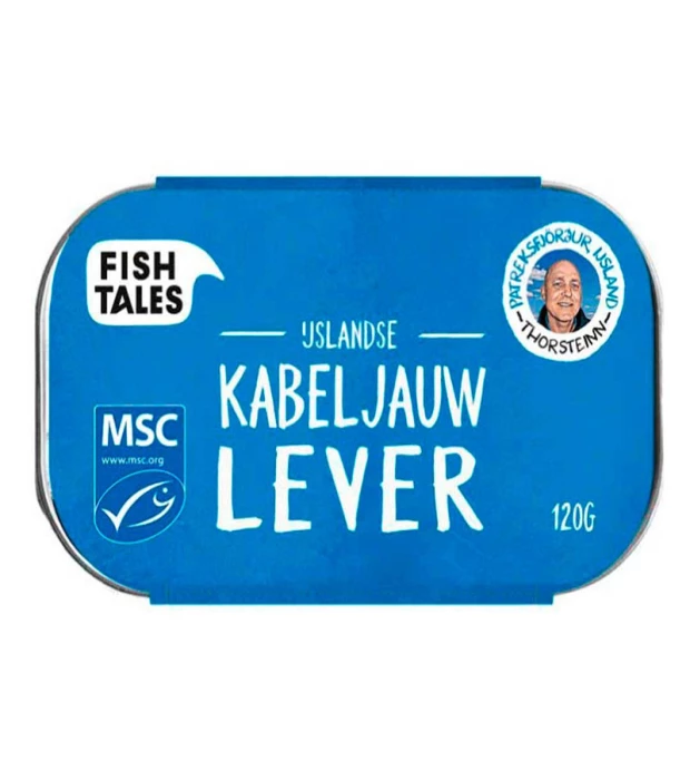 Консерви рибні Печінка тріски MSC Fish Tales 115 г