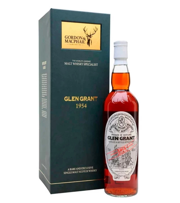 Виски односолодовый Glen Grant 1954 Rare Vintage Gordon & MacPhail (подарочная коробка) 0,7л 40%