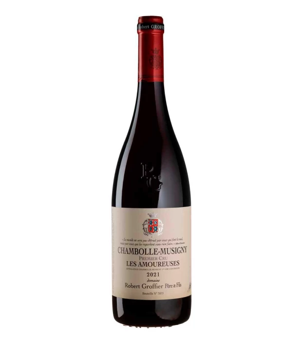Вино сухе червоне Chambolle-Musigny Premier Cru Les Amoureuses 2021, Robert Groffier Pere & Fils 0,75 л 13,5%