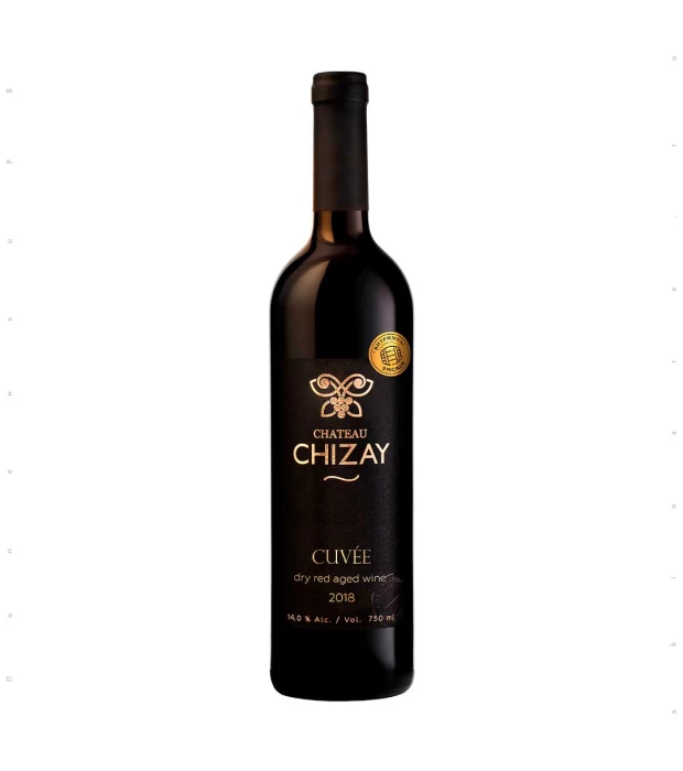 Вино Chateau Chizay Cuvee червоне сухе 0,75 л 14%