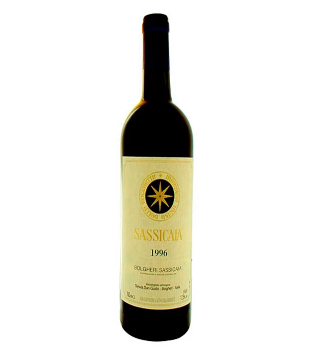 Вино червоне сухе Sassicaia 1996 р. Tenuta San Guido 1,5л 12,5%