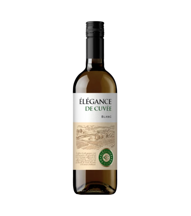 Вино Elegance de Cuvee Blanc сухе біле 0,75 л 11%