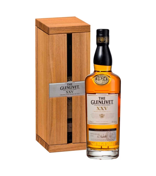 Виски The Glenlivet 25 Years Old 0,7л 43%