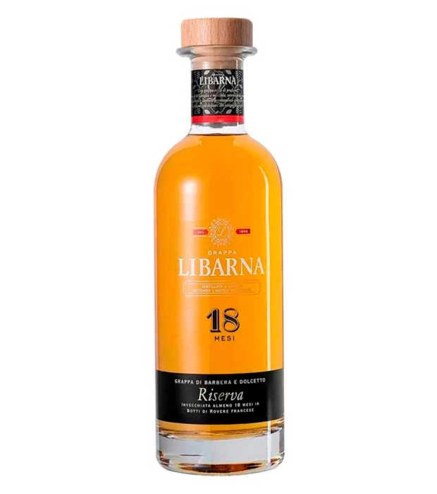 Граппа Libarna Barbera e Dolcetto 0,7л 42%