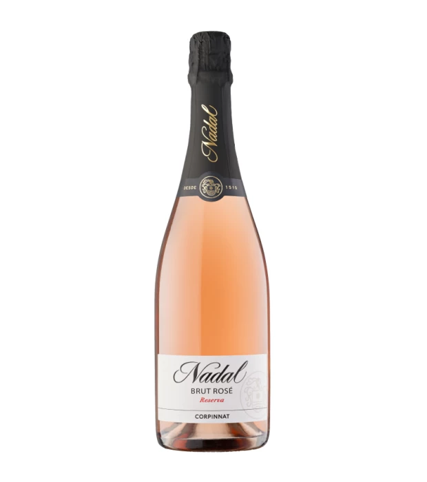 Вино игристое Nadal Brut Rose Reserva Corpinnat розовое сухое 0,75л 12,5%