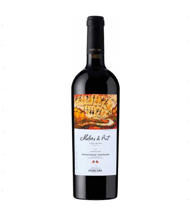 Вино Purcari Maluri de Prut Feteasca Neagra & Rara Neagra червоне сухе 0,75л 13,5%