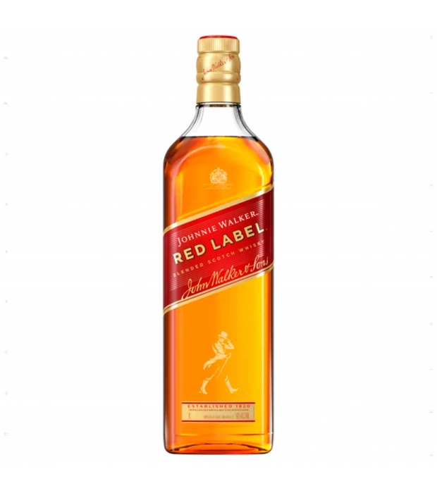 Виски Johnnie Walker Red Label выдержка 4 года 1 л 40%