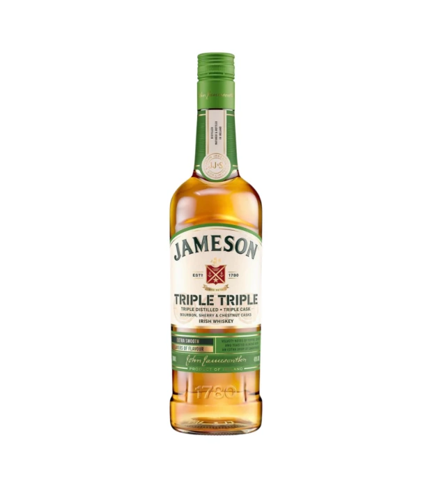 Виски Jameson Triple Triple 0,7л 40%