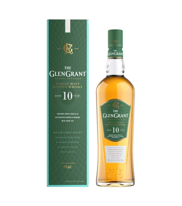 Виски Glen Grant 10 лет выдержки 0,7 л 40%