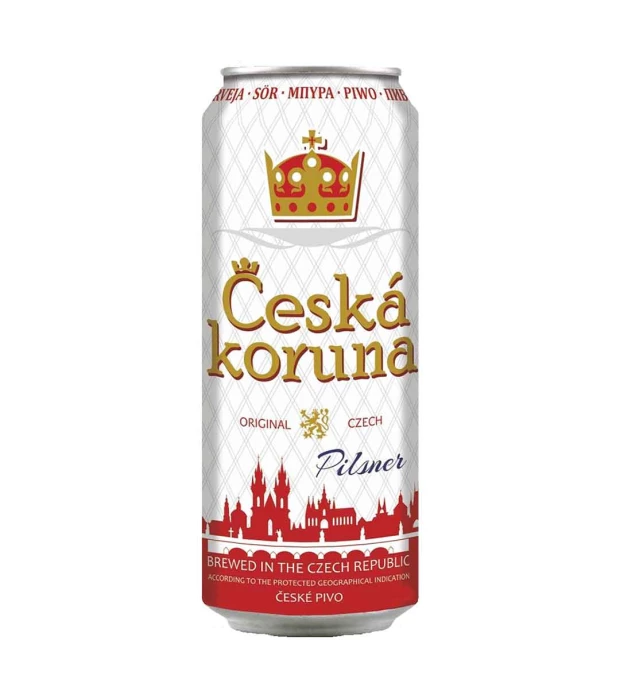 Пиво Ceska Koruna Pilsner світле фільтроване 4,1% 0,5л