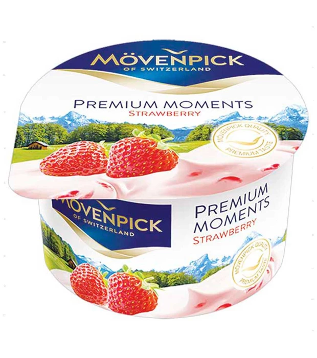 Йогурт Movenpick Premium Moments Полуниця 5%, 100г
