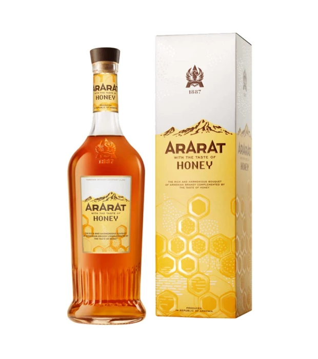 Крепкий алкогольный напиток Ararat Honey 0,5л 30%