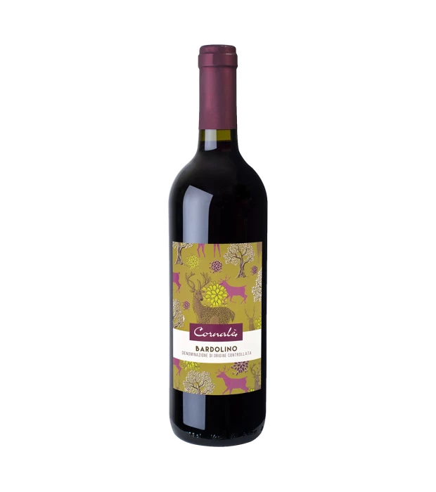 Вино Cornale Bardolino DOC красное сухое 0,75л 11,5%