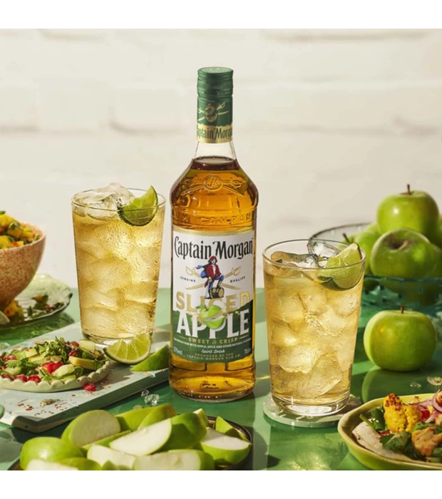 Ромовый напиток Captain Morgan Sliced Apple 0,7л 25% купить