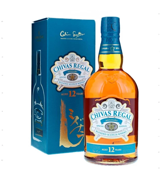 Віскі купажовані Chivas Regal Mizunara 0,7л 40%