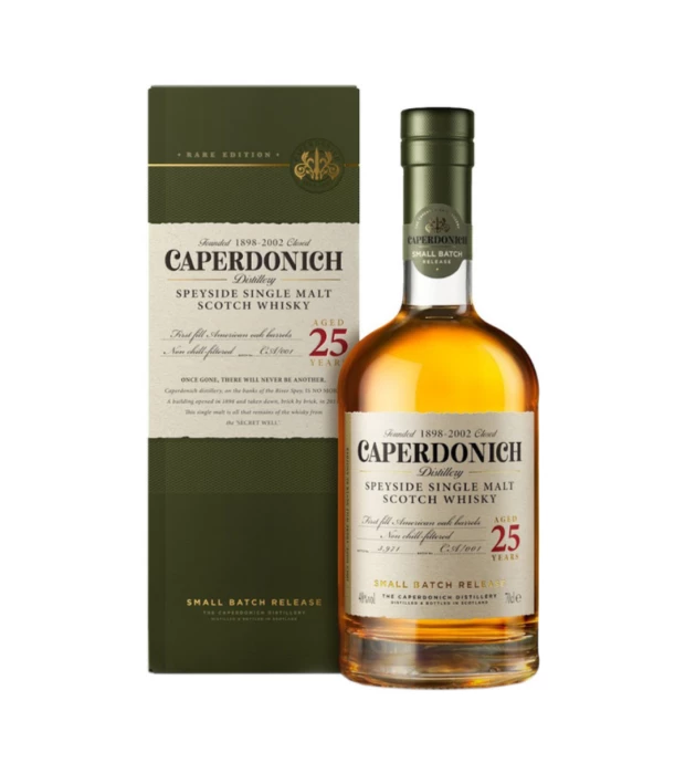 Виски односолодовый Caperdonich 25 лет в коробке 0,7л 48%
